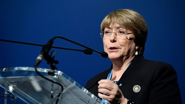 Michelle Bachelet, alta comisionada para los Derechos Humanos de la ONU - Sputnik Mundo