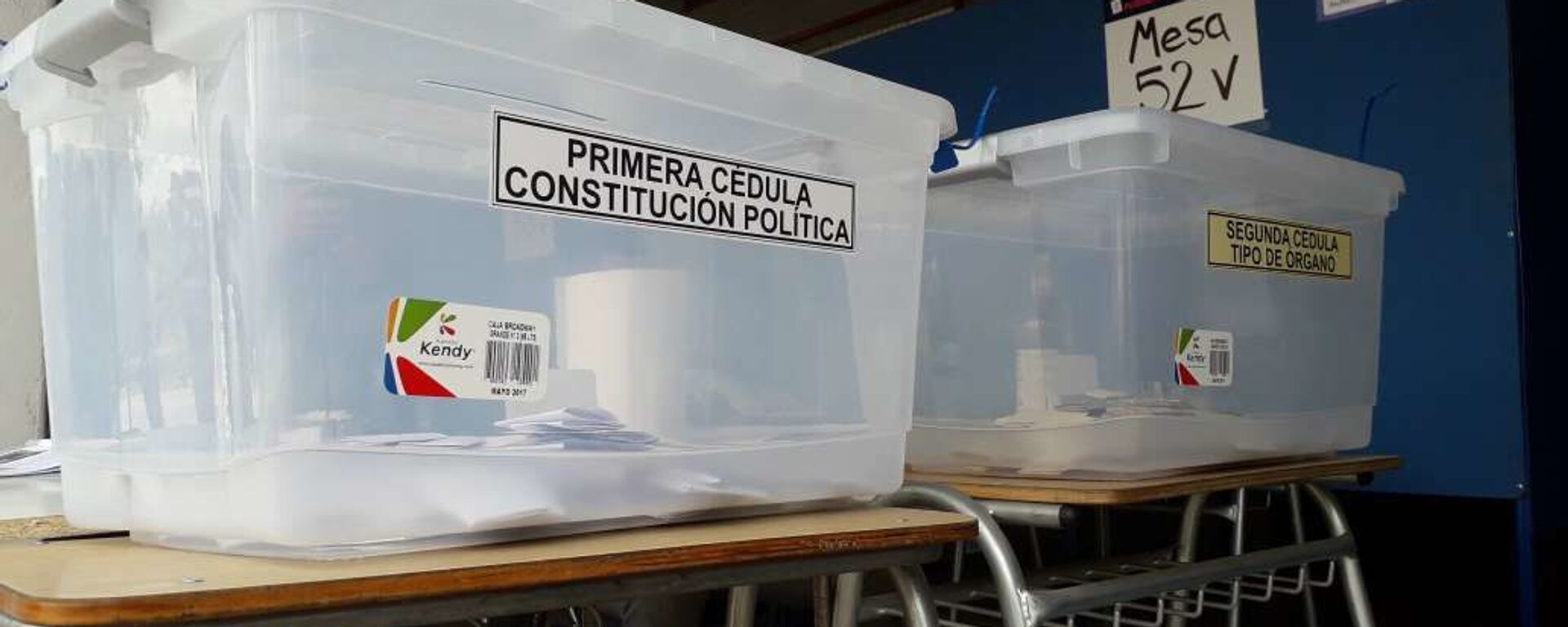 Urnas de votación para el plebiscito constitucional en Chile - Sputnik Mundo, 1920, 14.07.2022