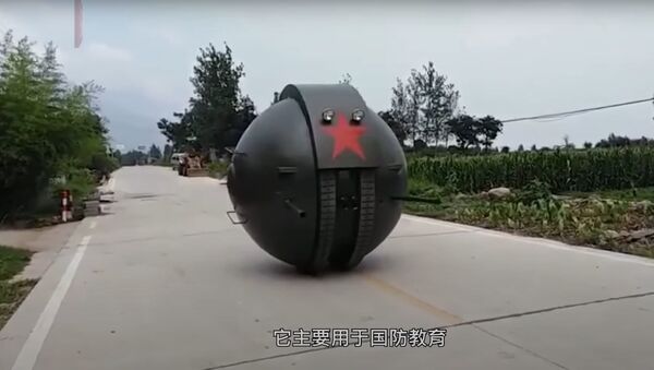 Una reproducción china del tanque esférico soviético - Sputnik Mundo