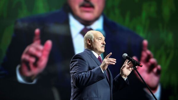 Alexandr Lukashenko, presidente de Bielorrusia  - Sputnik Mundo