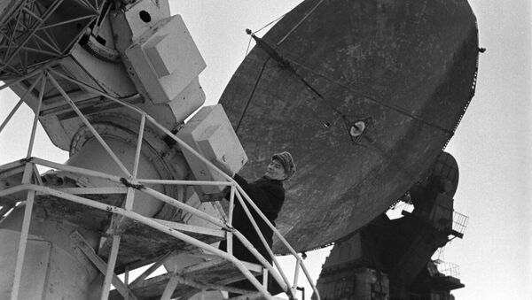 La estación de radioastronomía soviética Zimenki - Sputnik Mundo