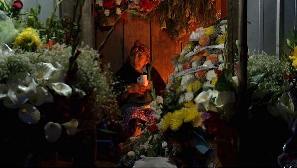 Funeral mapuche en Chile - Sputnik Mundo
