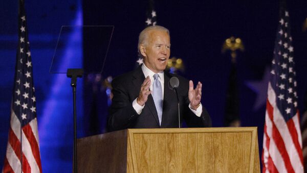Joe Biden, candidato presidencial por el Partido Demócrata - Sputnik Mundo