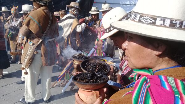 Los indígenas bolivianos  - Sputnik Mundo
