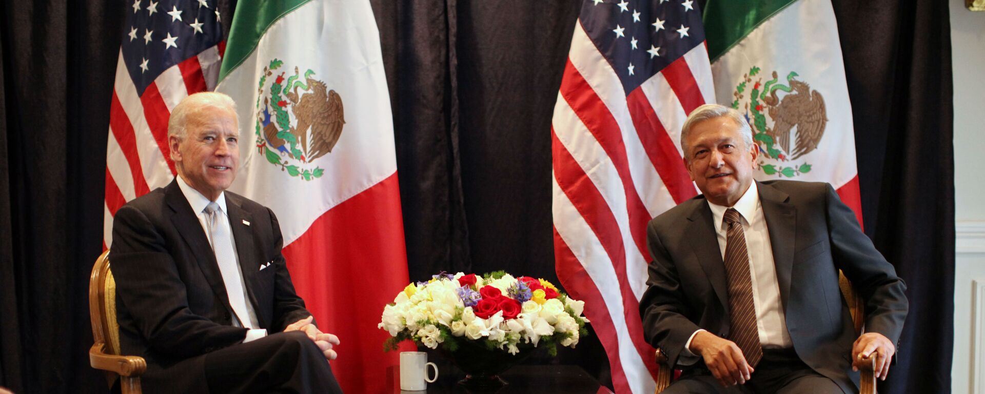 Joe Biden y Andrés Manuel López Obrador, 2012 - Sputnik Mundo, 1920, 11.08.2021