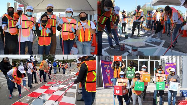 Voluntarios del Reynosa Placemaking - Sputnik Mundo