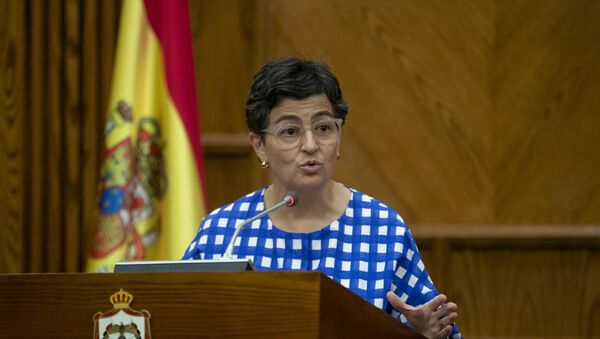 La ministra de Asuntos Exteriores de España, Arancha González Laya - Sputnik Mundo