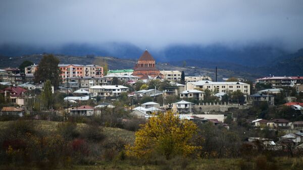Stepanakert, capital de la autoproclamada república de Nagorno Karabaj - Sputnik Mundo