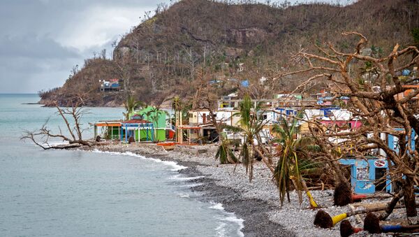 Consecuencias del huracán Iota en Providencia - Sputnik Mundo