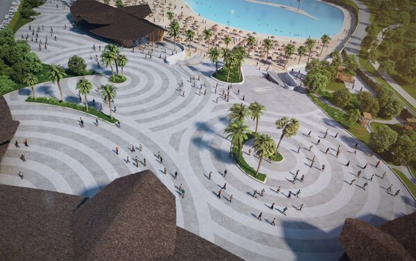 La playa de Alovera tendrá 15.000 metros cuadrados de playa urbana - Sputnik Mundo