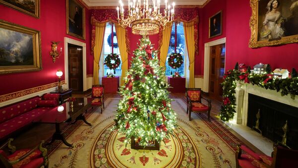La última Navidad de los Trump en la Casa Blanca 

 - Sputnik Mundo