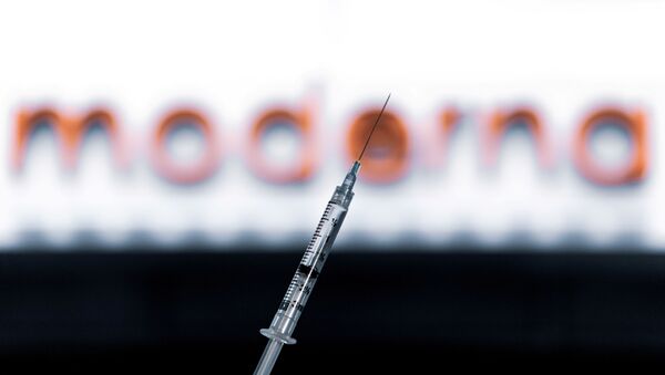 La vacuna contra el coronavirus de la empresa Moderna - Sputnik Mundo