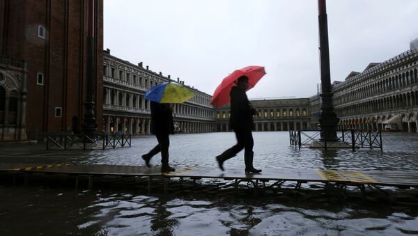 Inundaciones en Venecia - Sputnik Mundo