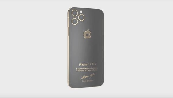 iPhone 12 Pro de la compañía Caviar - Sputnik Mundo