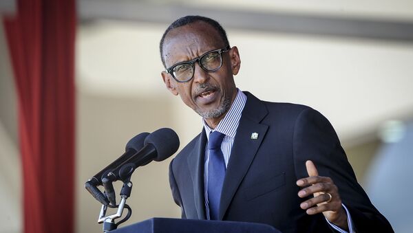 Paul Kagame, presdiente de Ruanda - Sputnik Mundo