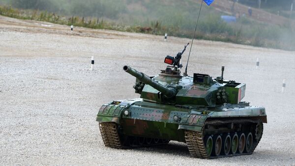 Un tanque chino Tipo 96 (archivo) - Sputnik Mundo