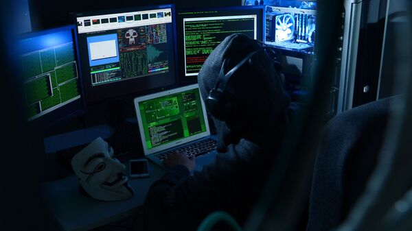 Un hacker ruso (imagen referencial) - Sputnik Mundo