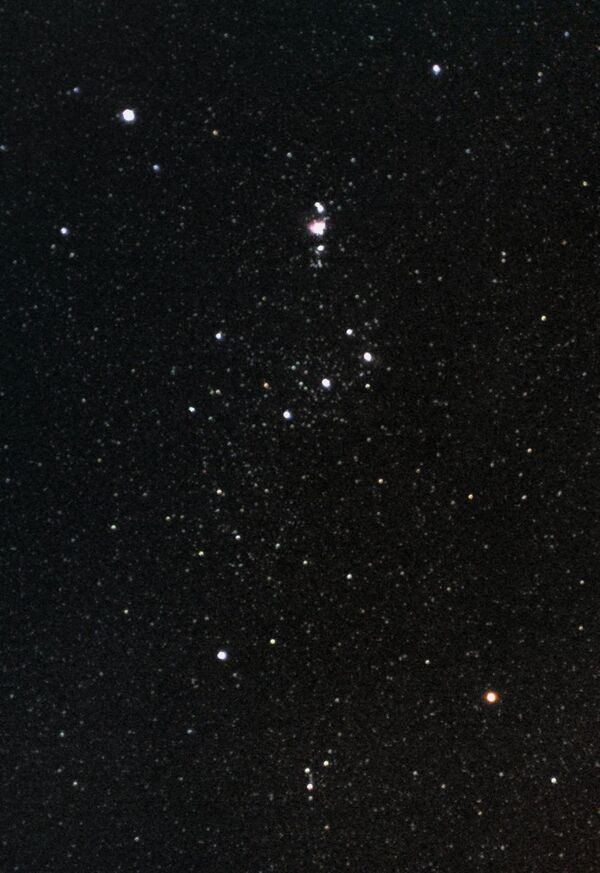 La constelación de Orión fotografiada desde un teléfono celular - Sputnik Mundo