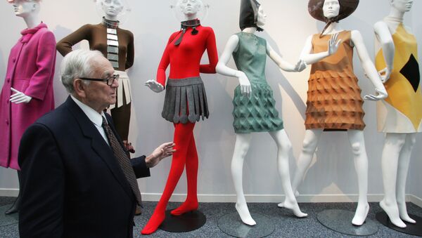 El diseñador de moda francés Pierre Cardin - Sputnik Mundo