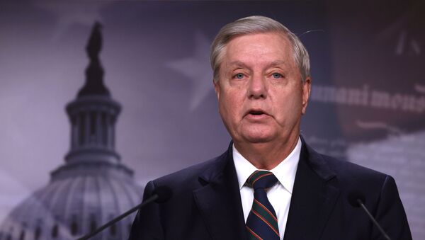 Lindsey Graham, presidente del Comité Judicial del Senado - Sputnik Mundo