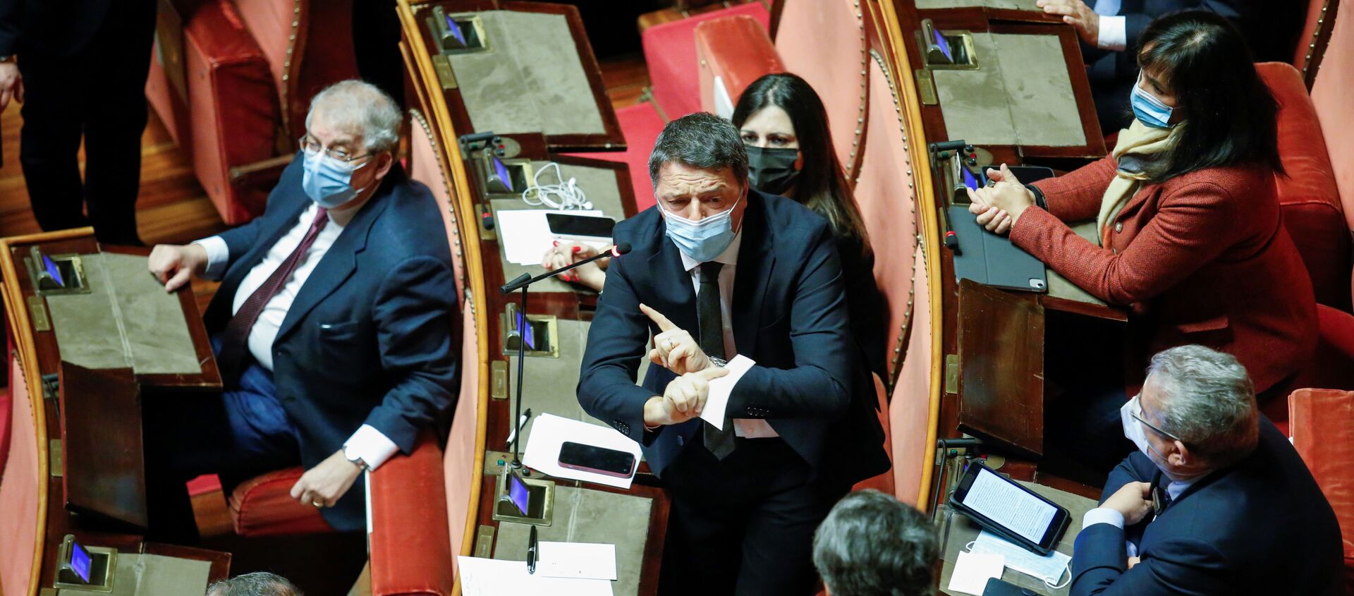 Matteo Renzi, líder del partido político Italia Viva - Sputnik Mundo, 1920, 14.01.2021