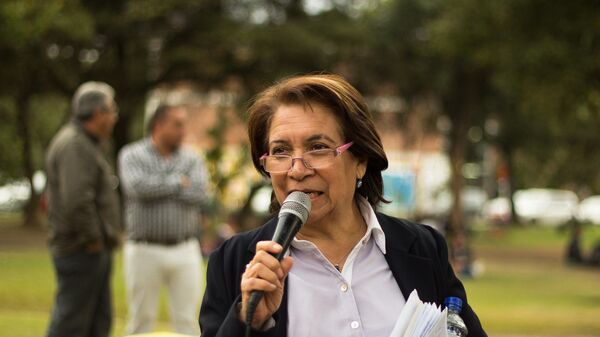 Aída Avella, senadora de la Colombia y presidenta de la Unión Patriótica - Sputnik Mundo