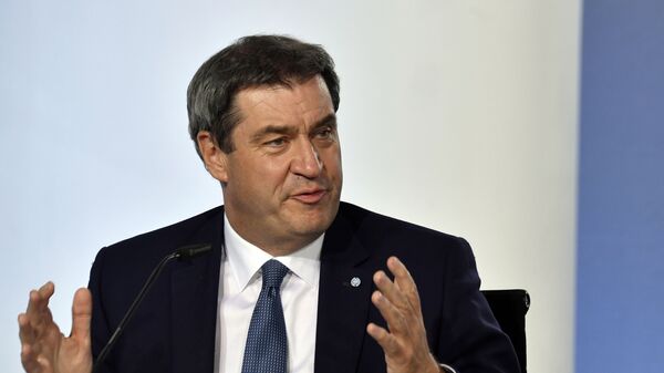Markus Söder, ministro presidente del estado federado de Baviera - Sputnik Mundo