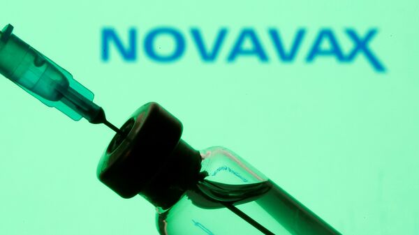 Una vacuna de la firma estadounidense Novavax - Sputnik Mundo
