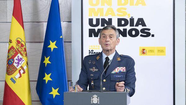 El jefe de Estado Mayor de la Defensa de España (JEMAD), el general Miguel Ángel Villarroya - Sputnik Mundo