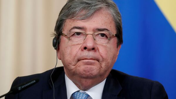 Carlos Holmes Trujillo, ministro de Defensa de Colombia - Sputnik Mundo