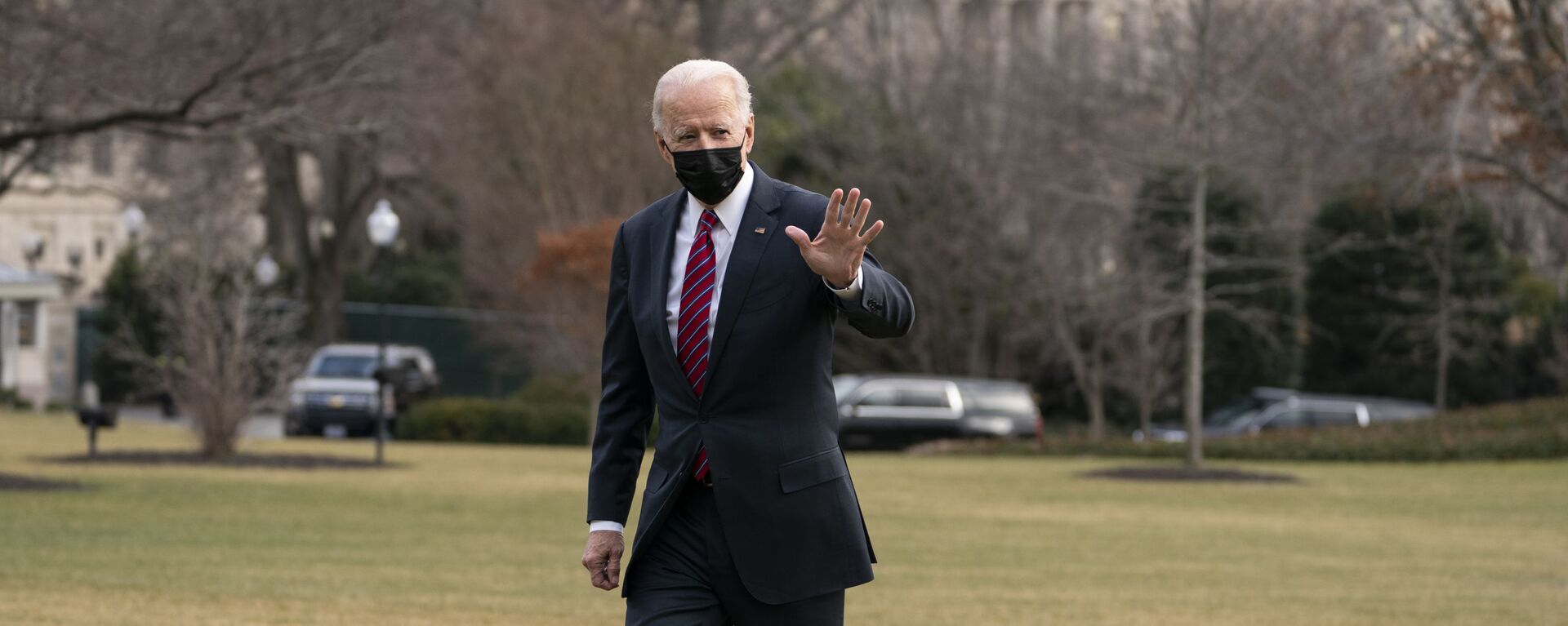 Joe Biden, presidente de EEUU, en el jardín de la Casa Blanca, en Washington, el 29 de enero del 2021 - Sputnik Mundo, 1920, 17.06.2021