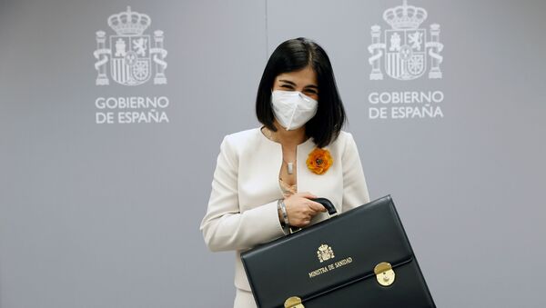 Carolina Darias, ministra de Sanidad de España - Sputnik Mundo