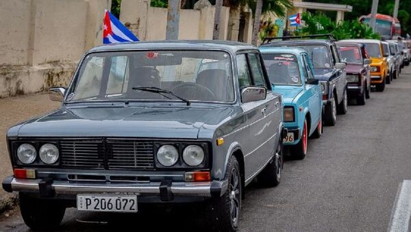 Autos soviéticos populares en Cuba - Sputnik Mundo