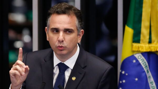 Rodrigo Pacheco, presidente del Senado de Brasil - Sputnik Mundo