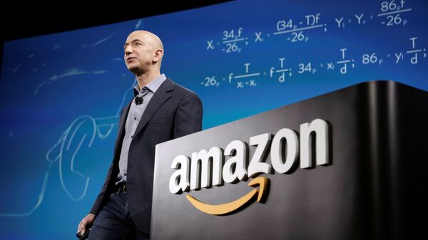 Jeff Bezos, director ejecutivo de Amazon - Sputnik Mundo
