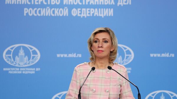 María Zajárova, portavoz de la Cancillería rusa - Sputnik Mundo