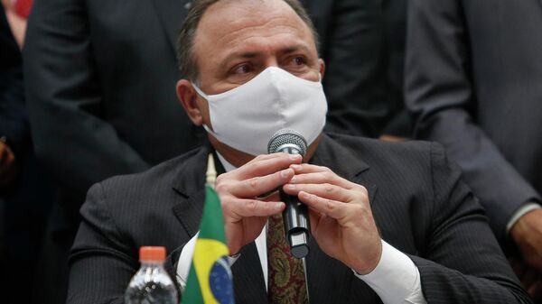 Eduardo Pazuello, ministro de Salud de Brasil - Sputnik Mundo