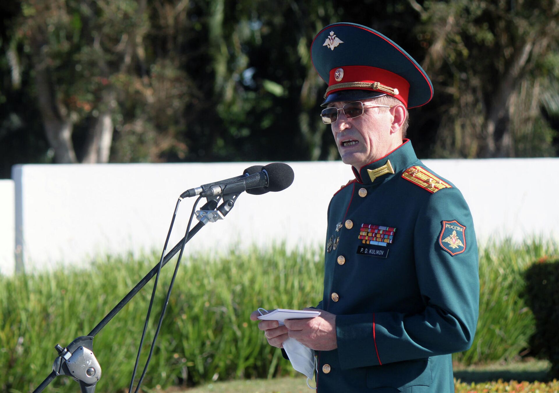 Coronel Petr Kulikov, agregado de Defensa de la embajada de Rusia en Cuba - Sputnik Mundo, 1920, 23.02.2021