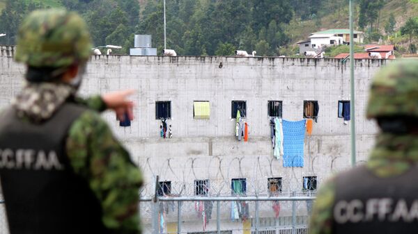 Cárcel de Cuenca, Ecuador - Sputnik Mundo