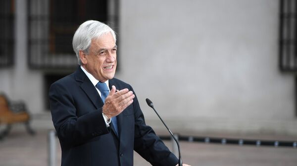 Presidente chileno, Sebastián Piñera - Sputnik Mundo