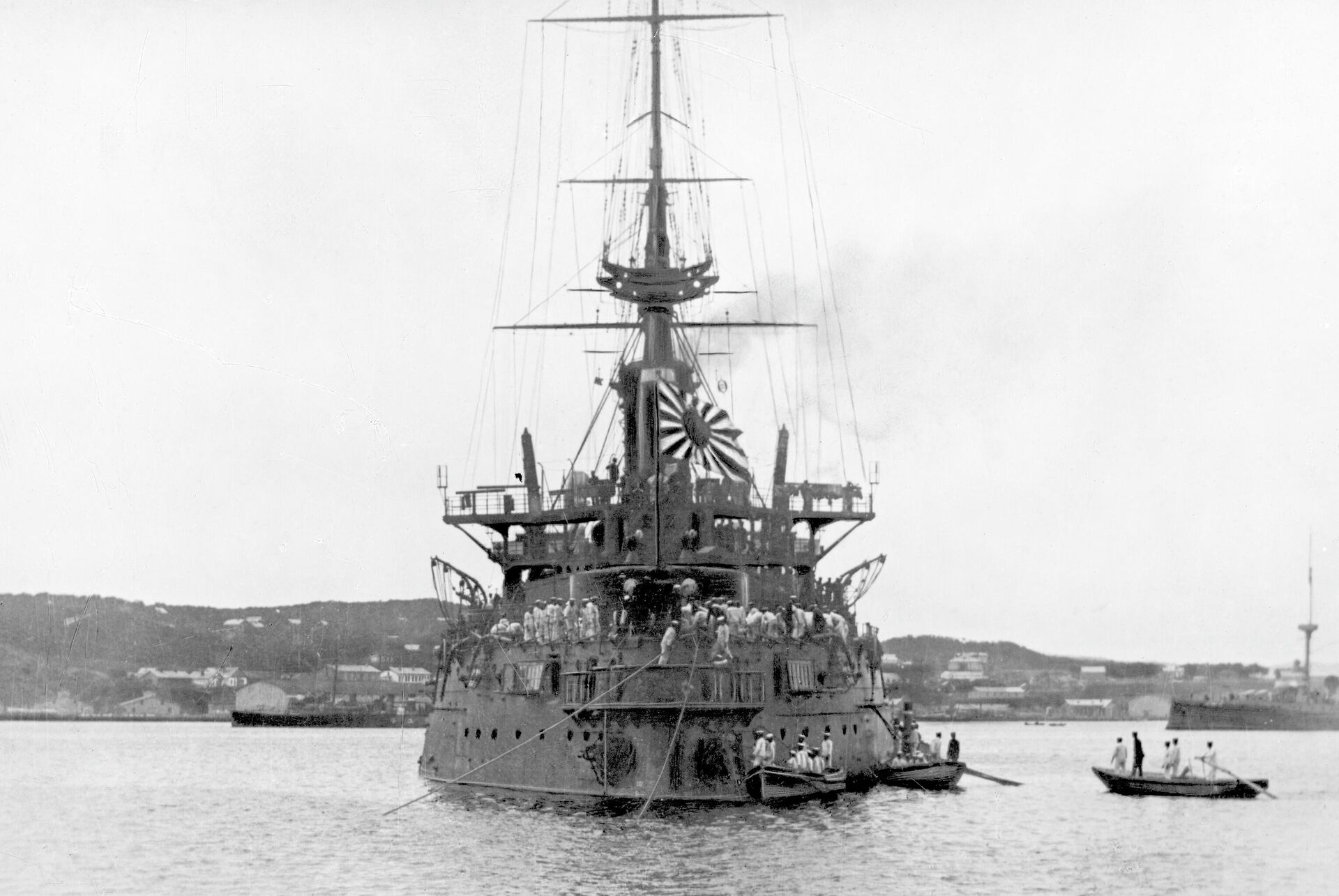 Un buque japonés en el puerto de Vladivostok durante la guerra civil rusa - Sputnik Mundo, 1920, 12.03.2021