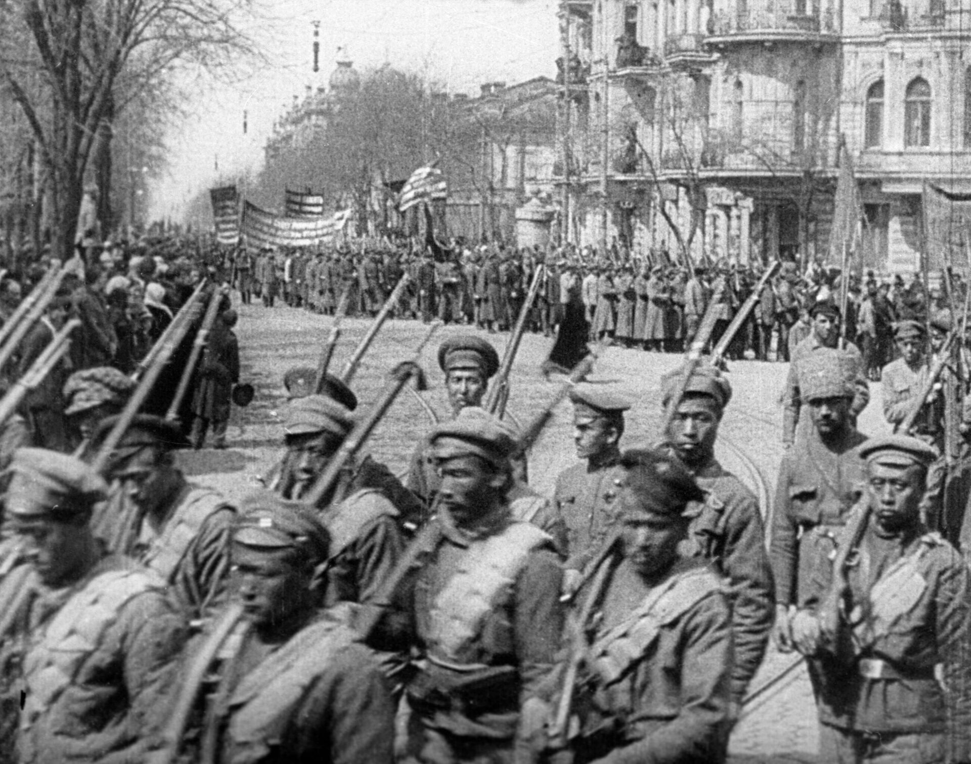 El Ejército Rojo entra en la ciudad de Odesa durante la guerra civil rusa - Sputnik Mundo, 1920, 12.03.2021
