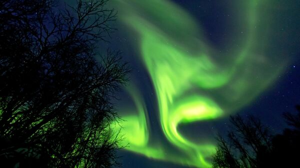 Aurora boreal en Murmansk - Sputnik Mundo