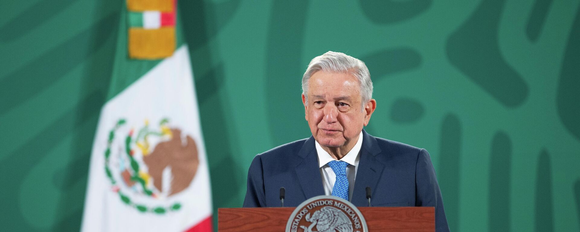 Andrés Manuel López Obrador, presidente de México - Sputnik Mundo, 1920, 15.04.2021