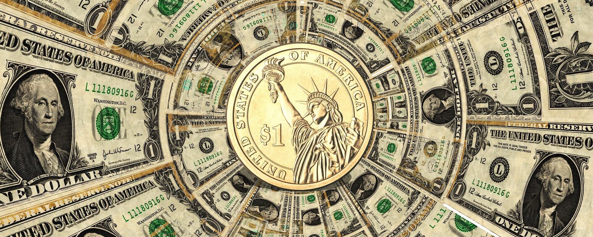 Dólares (imagen referencial) - Sputnik Mundo, 1920, 03.06.2021