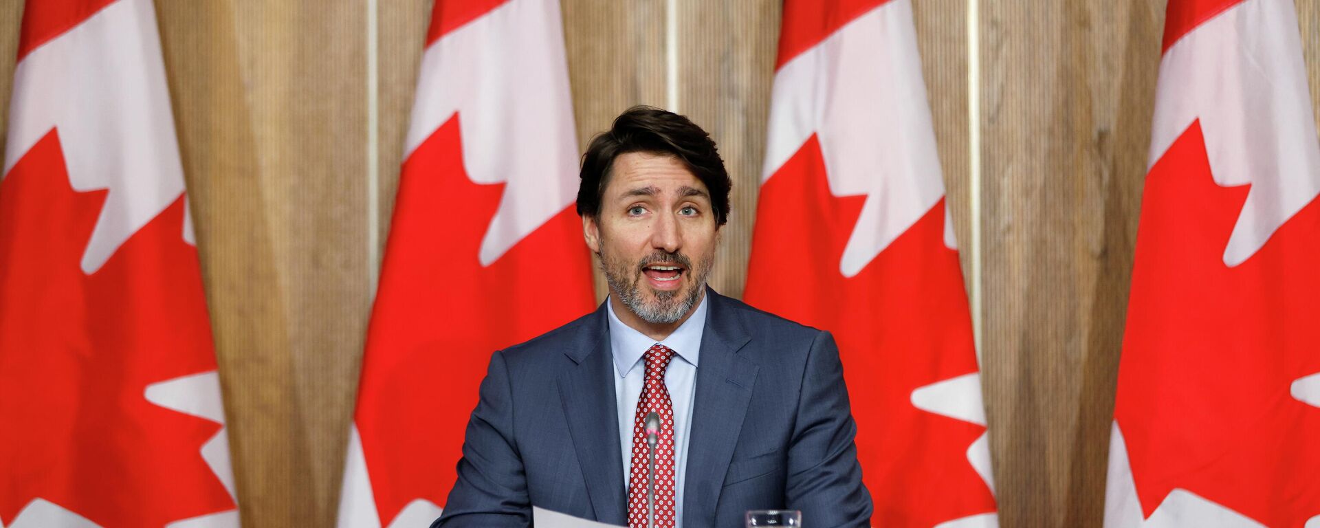 El primer ministro canadiense Justin Trudeau  - Sputnik Mundo, 1920, 19.03.2021