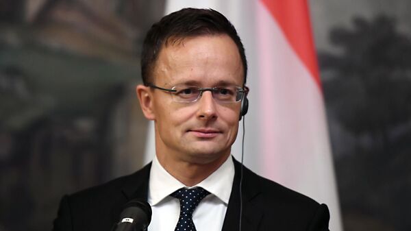 Peter Szijjarto, ministro de Exteriores de Hungría - Sputnik Mundo