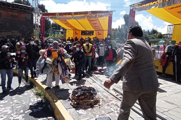 Inauguración de la Feria de la Feria de Alasitas, en La Paz - Sputnik Mundo
