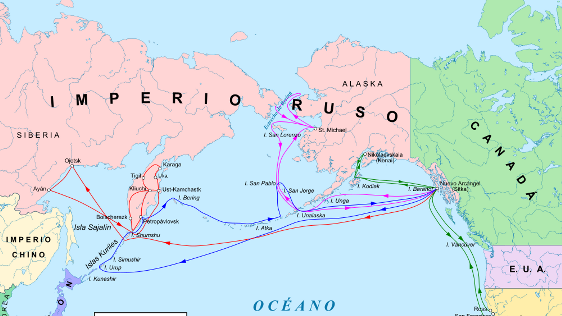 Rusia posa dos batiscafos bajo el Polo Norte en una misión territorial