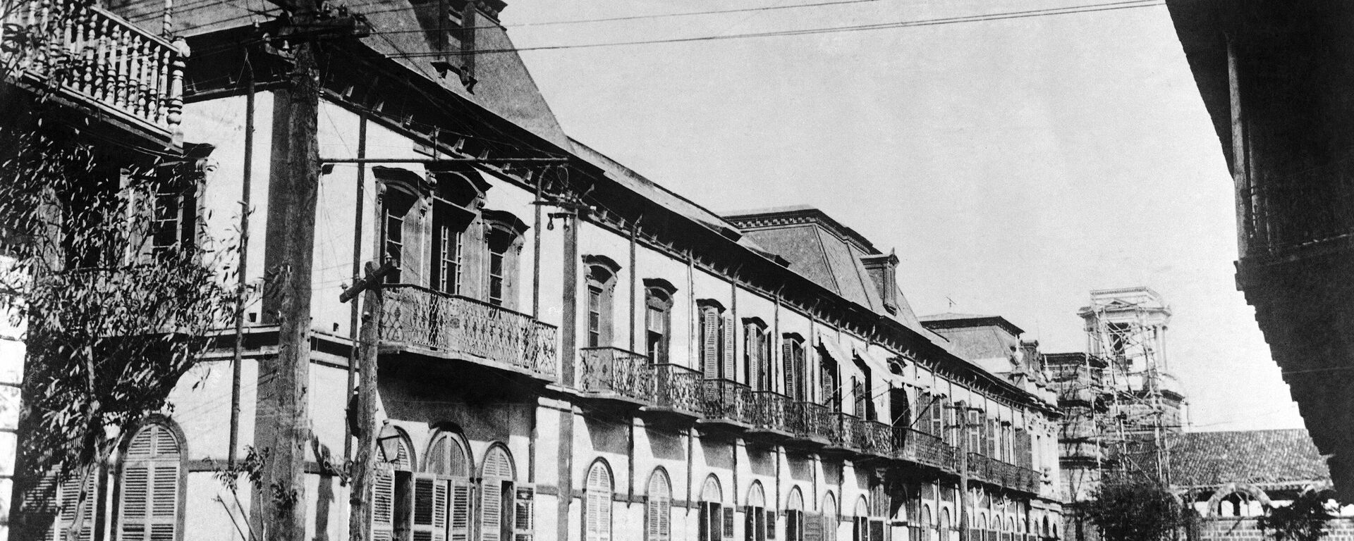 El Palacio Nacional de Managua en 1931, antes de ser golpeado por el terremoto del 31 de marzo - Sputnik Mundo, 1920, 30.03.2021